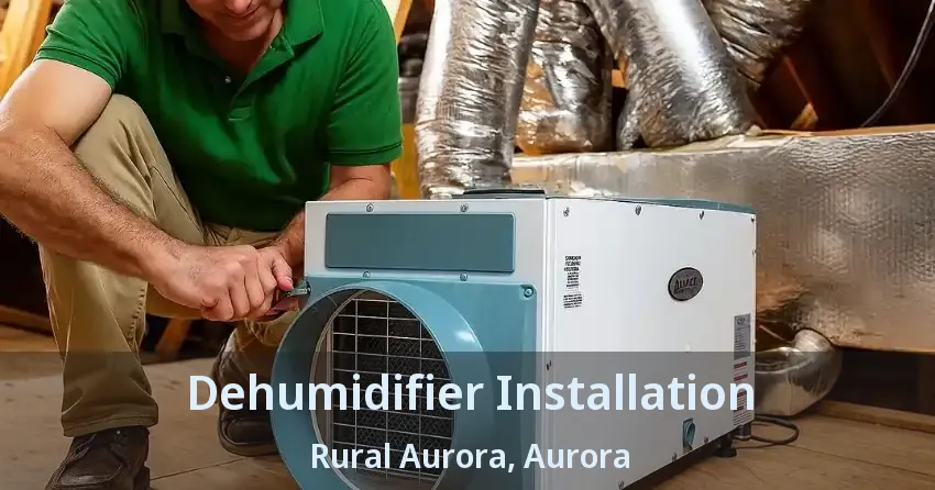 Dehumidifier Installation Rural Aurora, Aurora - ON