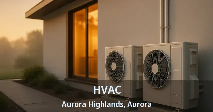 HVAC Aurora Highlands, Aurora - ON HVAC Aurora Highlands, Aurora - ON